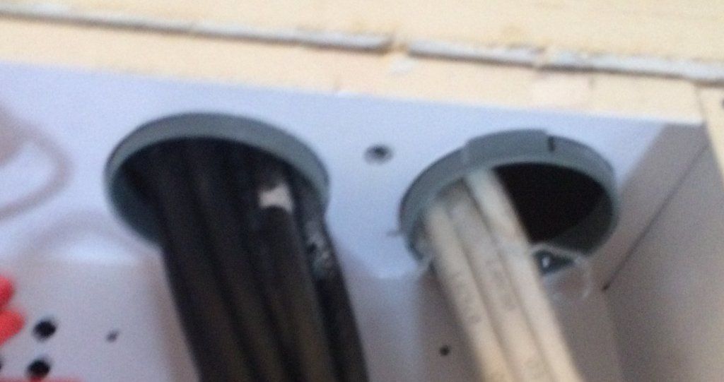 A/V junction box removing knockouts Community Forums